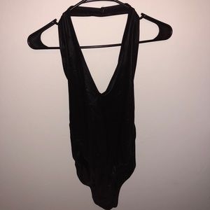 Leather bodysuit